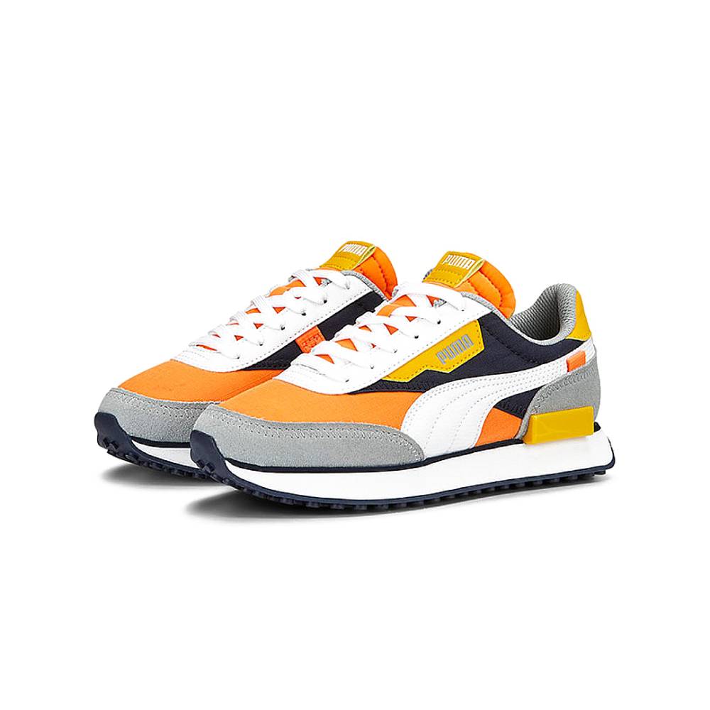 Zapatillas Puma Future Rider Play On Niños - Running | 372349 31 Naranja