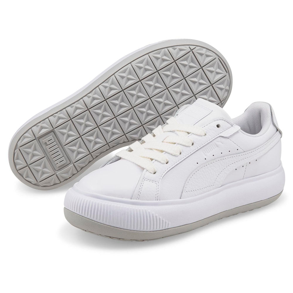 Zapatillas Puma Suede Mayu Raw Lth Wns 384316 01 Mujer