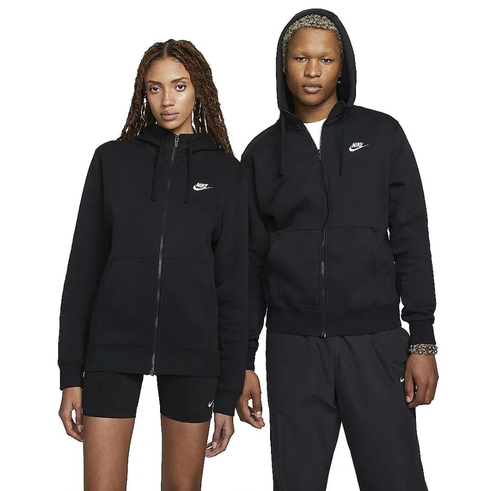 CASACA NIKE CON CAPUCHA CLUB FLEECE BV2645 010 - HOMBRE