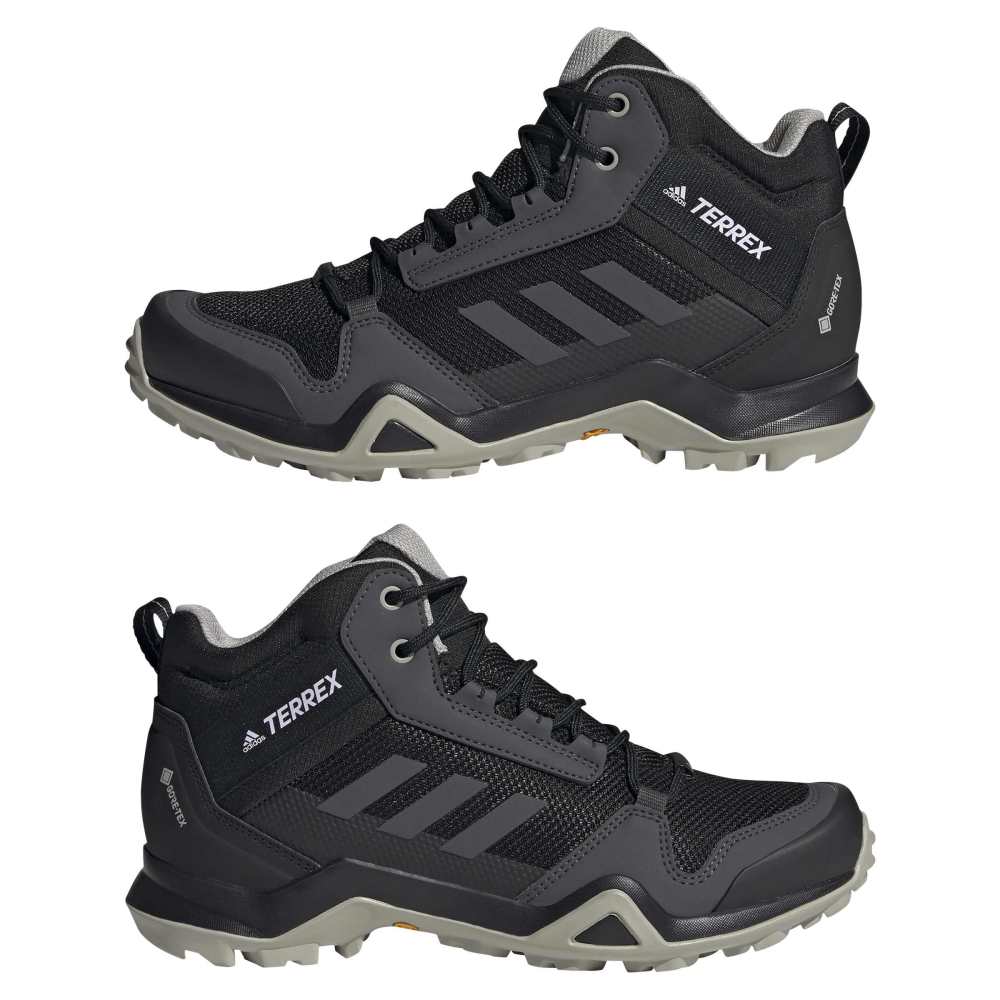Zapatillas Adidas Terrex Ax3 Mid GTX Mujer - Senderismo | EF3365 Negro