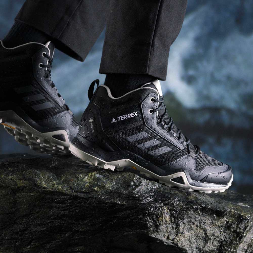 Zapatillas Adidas Terrex Ax3 Mid GTX Mujer - Senderismo | EF3365 Negro