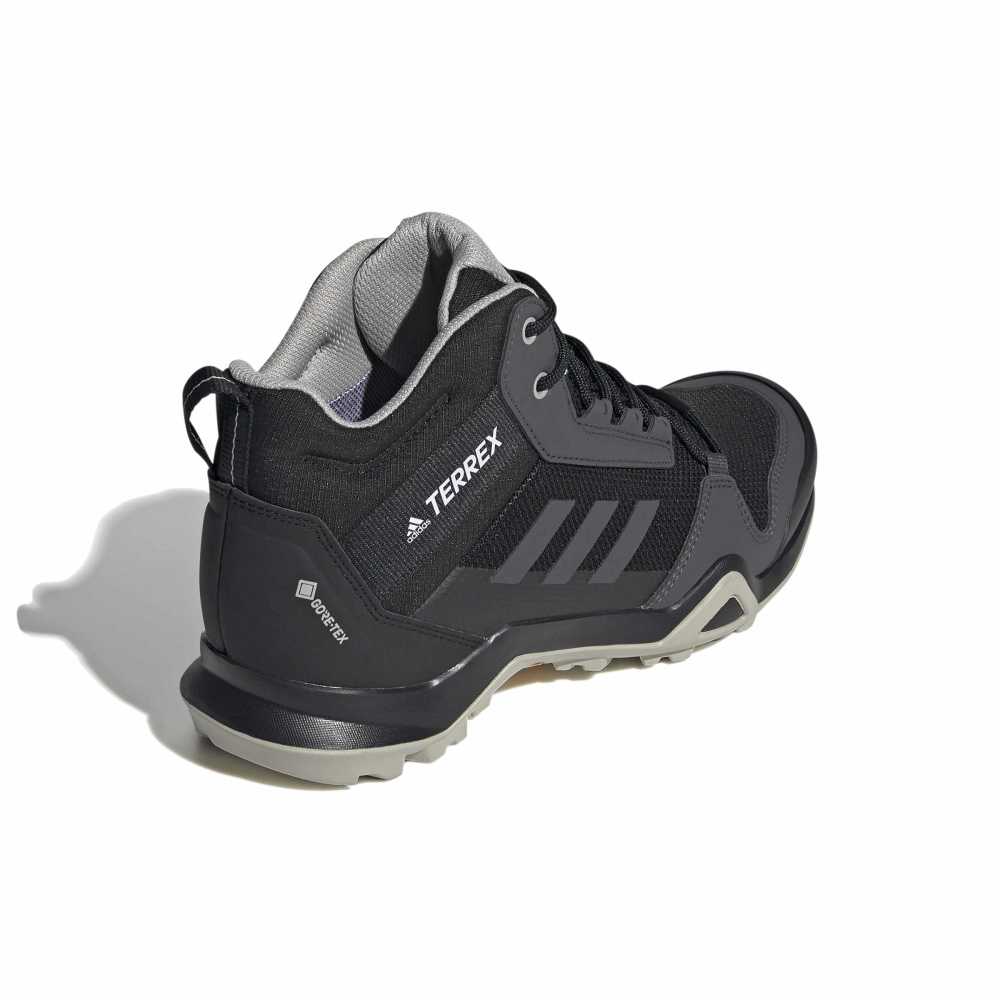 Zapatillas Adidas Terrex Ax3 Mid GTX Mujer - Senderismo | EF3365 Negro