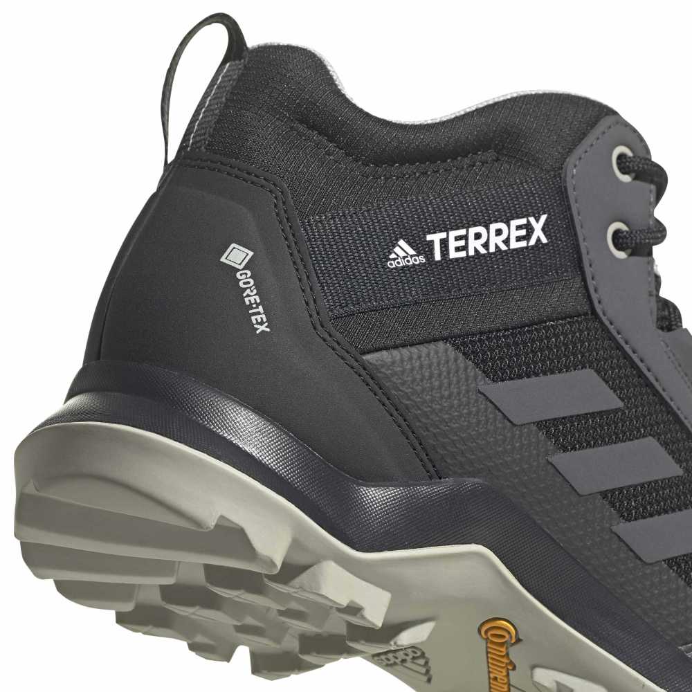 Zapatillas Adidas Terrex Ax3 Mid GTX Mujer - Senderismo | EF3365 Negro