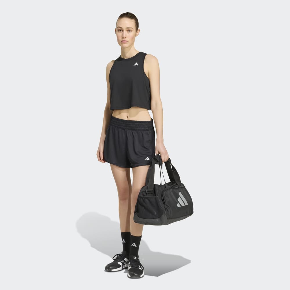 Shorts Adidas Pacer Essentials Tejidos Mujer - Training | IQ2576 Negro