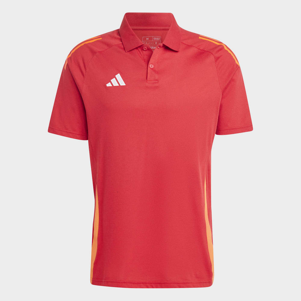 Polo Adidas Tiro 24 con Cuello Hombre - Urbano | IR7563 Rojo