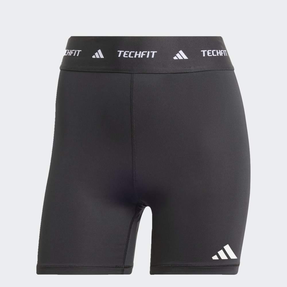 Licras Cortas Adidas Techfit Mujer - Training | IT2275 Negro