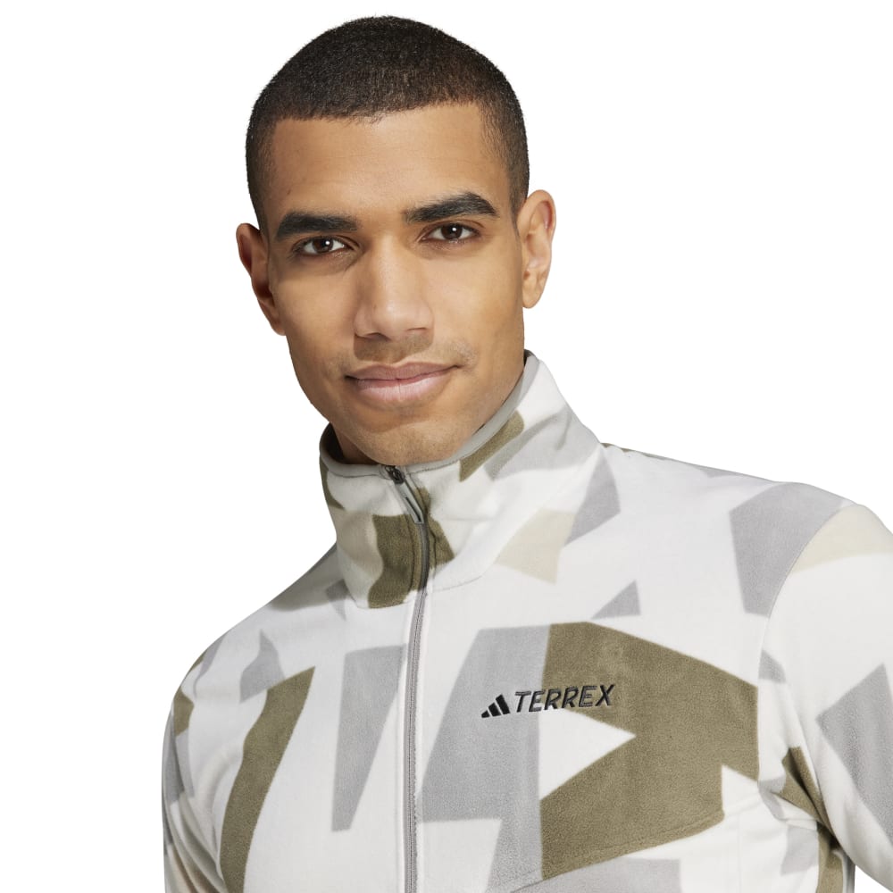 CASACA ADIDAS TERREX MULTI PRINTED FULL-ZIP IX7719 - HOMBRE