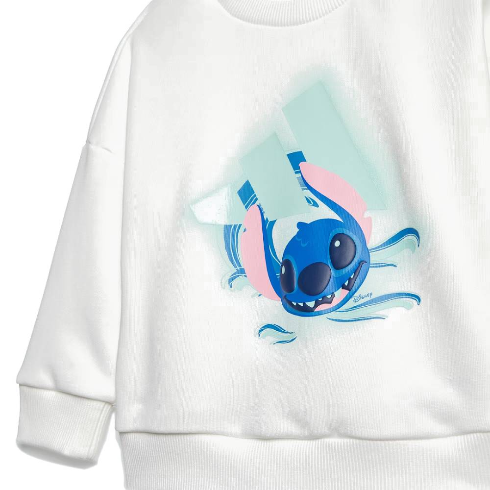 Conjunto Adidas I DY LS JOG Niños | JD0380 Blanco