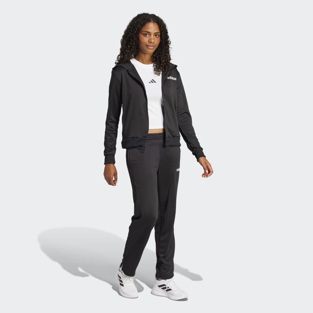 Conjunto Adidas Essentials Linear Mujer - Urbano | JD2695 Negro
