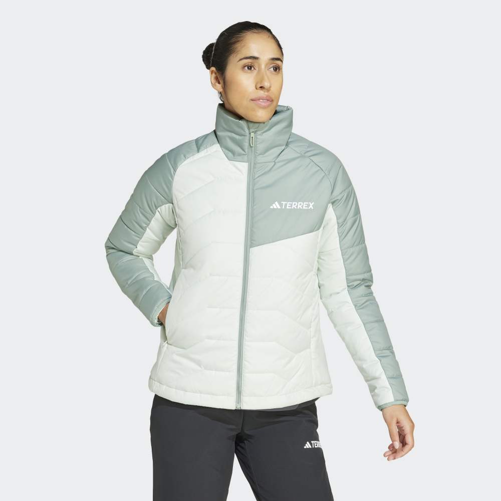 Casaca Adidas Térmica Terrex Multi Sintética Mujer - Senderismo | JD8417 Verde