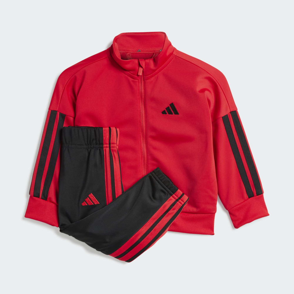 Conjunto Adidas I 3S TR TS 205 Unisex - Urbano | JF3688 Rojo/Negro