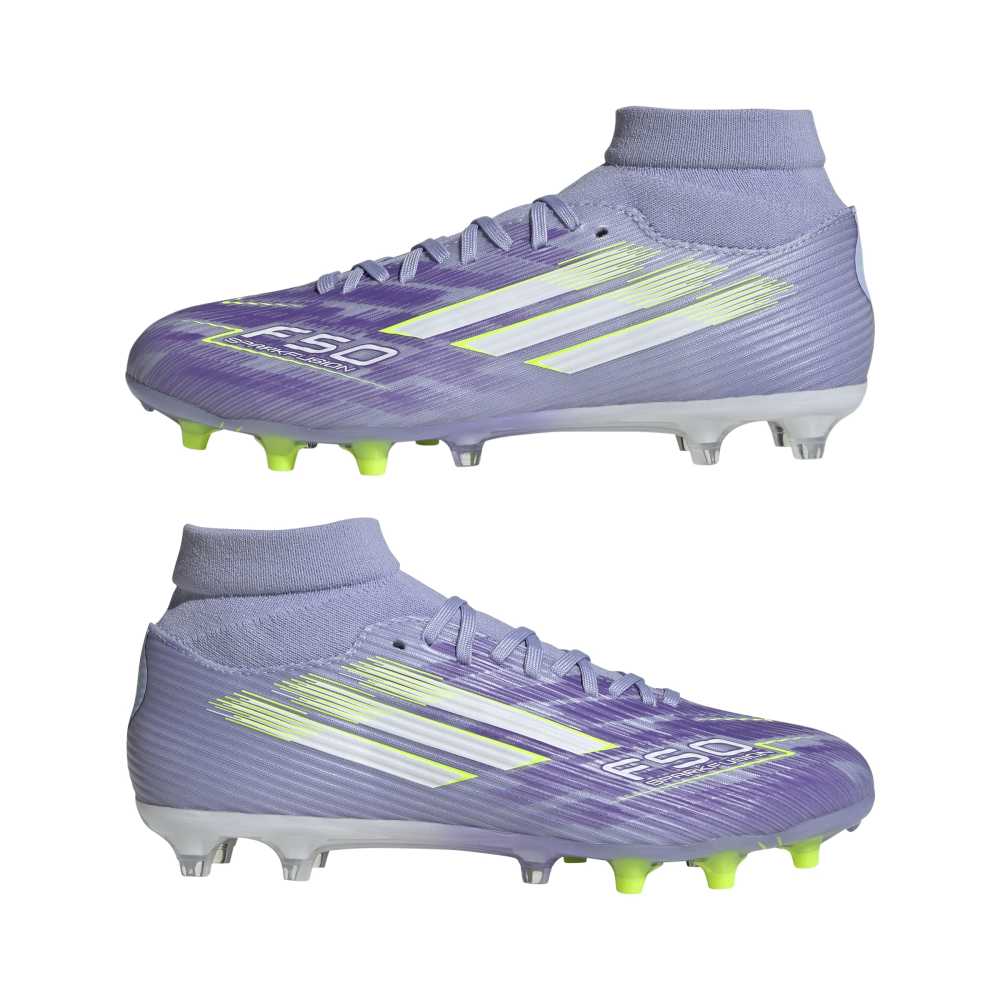 Zapatillas Adidas F50 Sparkfusion League FG/AG Mujer - Fútbol | JI0012 Lila