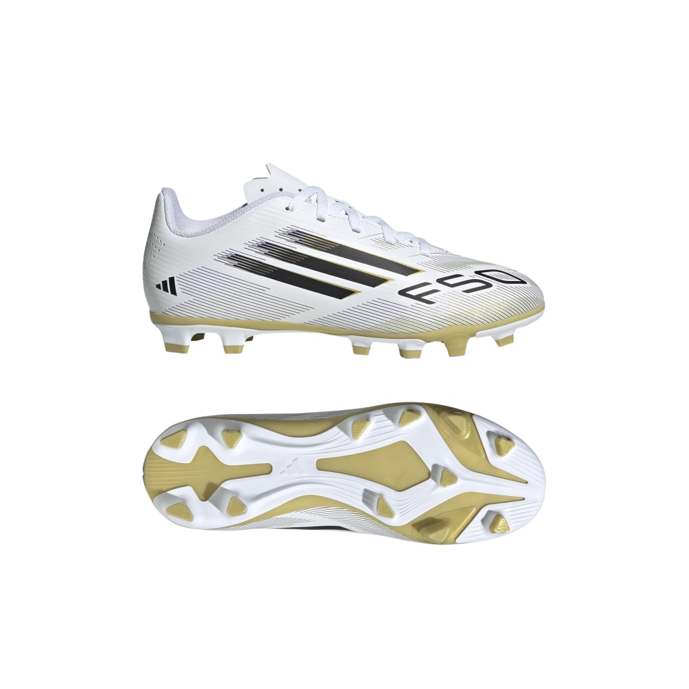 Zapatillas Adidas F50 Club FG/MG Niños - Fútbol | JI0029 Blanco
