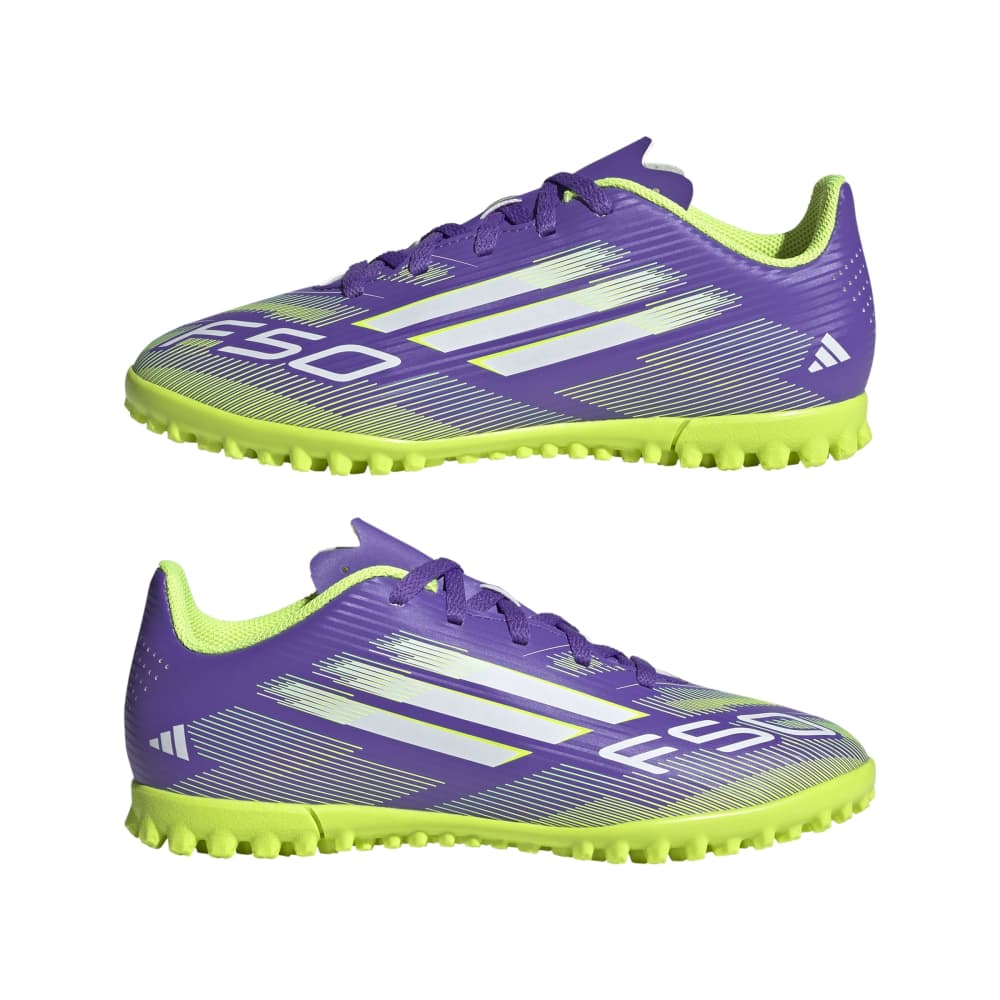 Zapatillas Adidas F50 Club TF Niños - Fútbol | JI0039 Púrpura