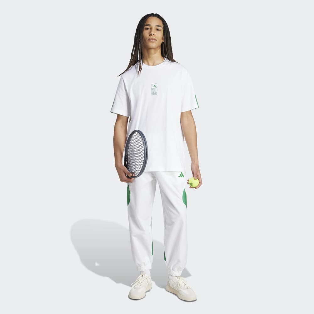 Polo Adidas Graphic Holgado Stadium Ticket Hombre - Urbano | JM6473 Blanco