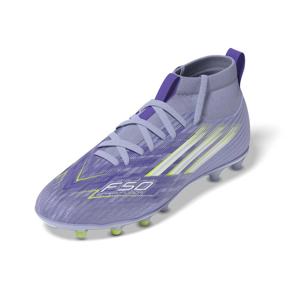 Zapatillas Adidas F50 SparkFusion League FG/AG Niños - Fútbol | JR3959 Lila