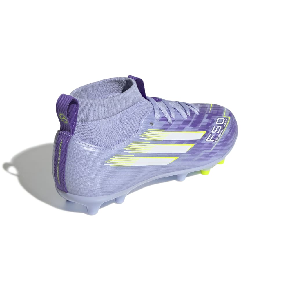 Zapatillas Adidas F50 SparkFusion League FG/AG Niños - Fútbol | JR3959 Lila