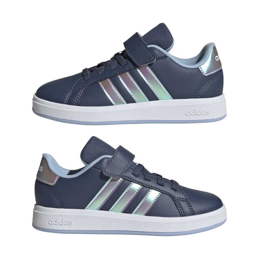 Zapatillas Adidas Grand Court 2.0 Niños - Urbano | JR6118 Azul