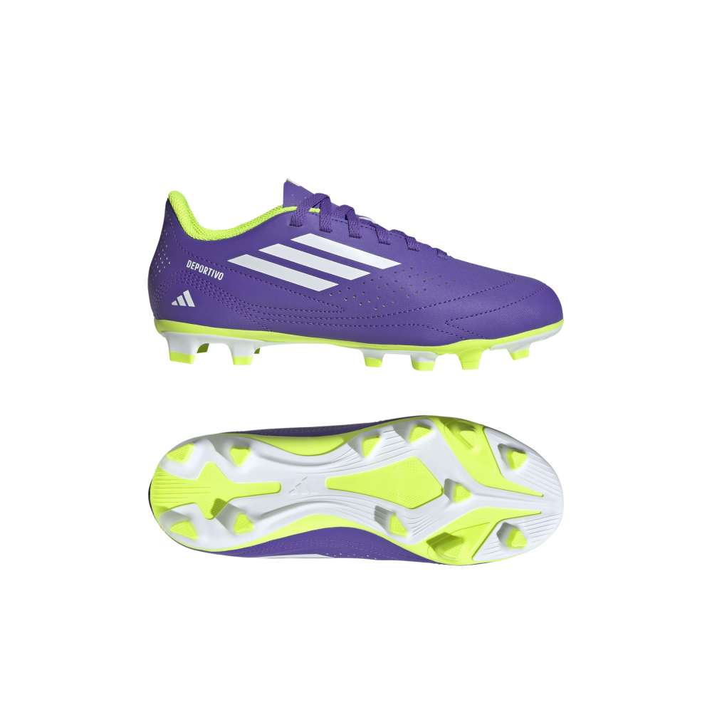 Zapatillas Adidas Deportivo III FxG Unisex - Fútbol | JS0184 Púrpura