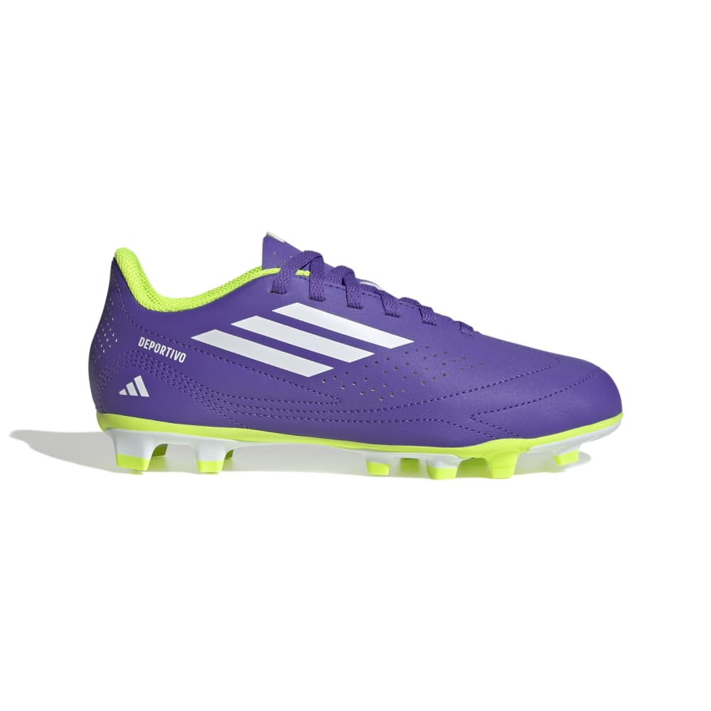 Zapatillas Adidas Deportivo III FxG Unisex - Fútbol | JS0184 Púrpura