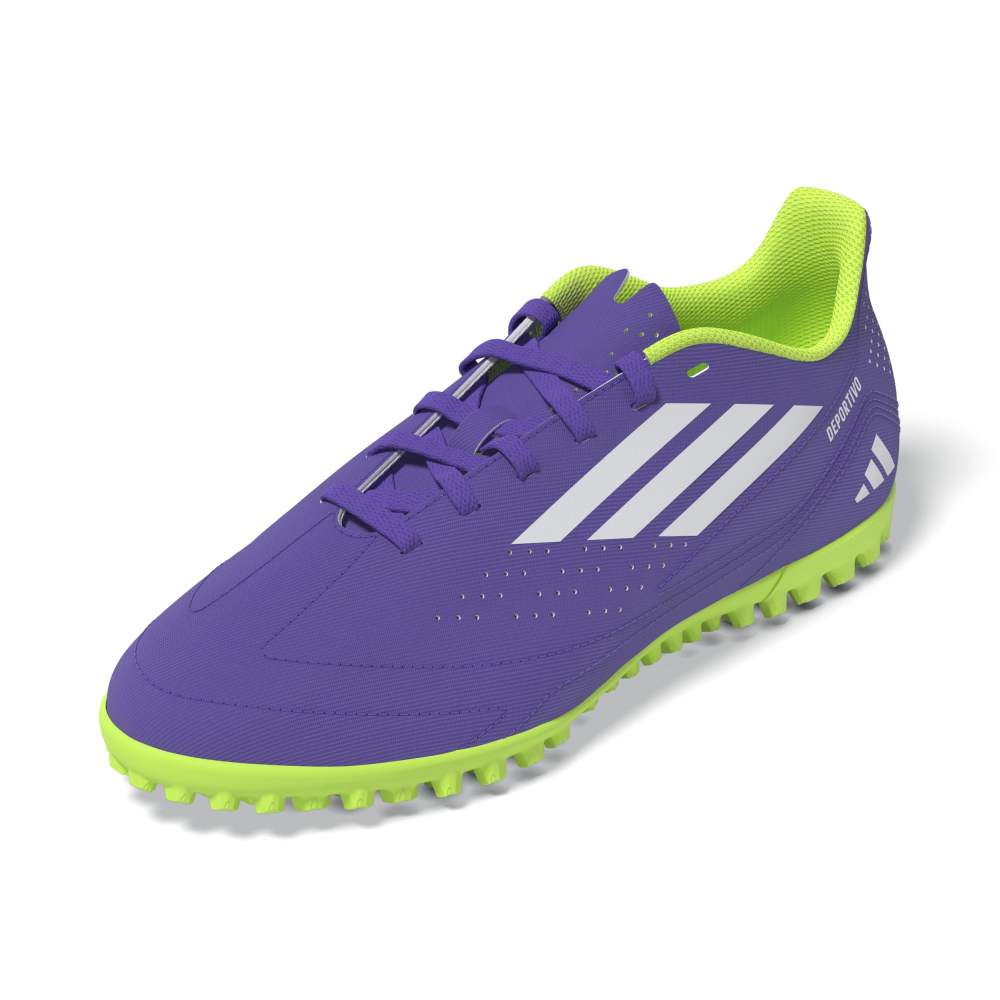 Zapatillas Adidas Deportivo III TF Hombre - Fútbol | JS0193 Púrpura