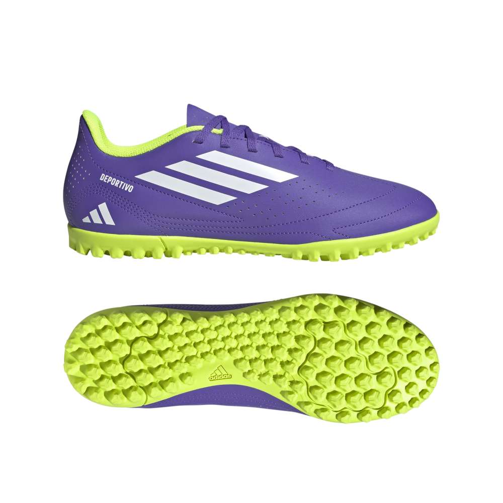 Zapatillas Adidas Deportivo III TF Hombre - Fútbol | JS0193 Púrpura