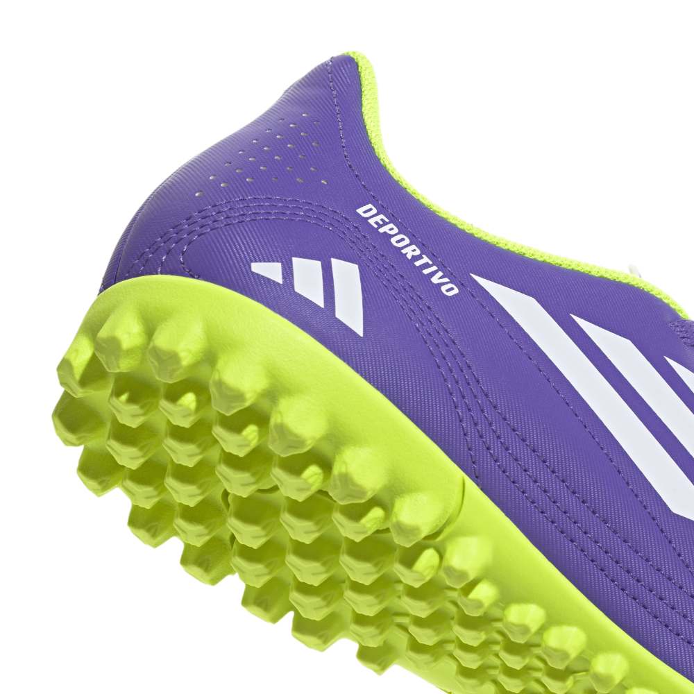 Zapatillas Adidas Deportivo III TF Hombre - Fútbol | JS0193 Púrpura