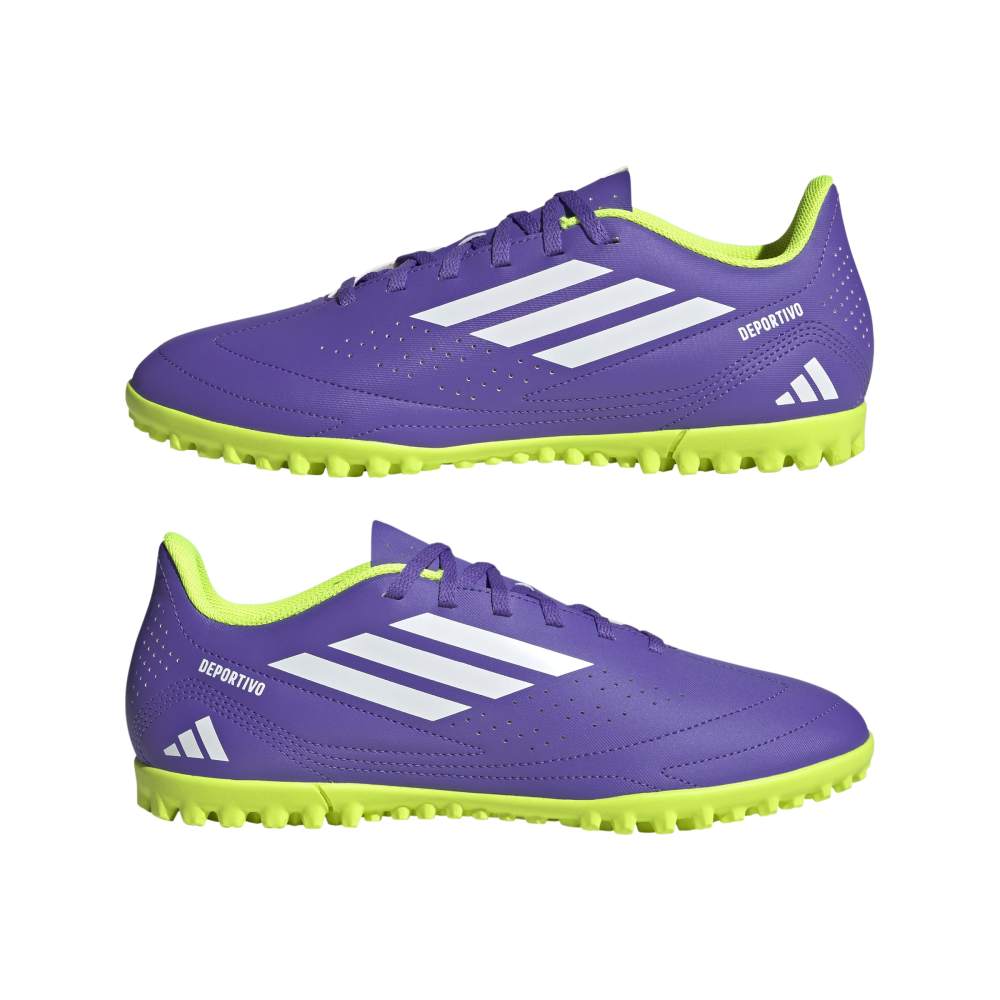 Zapatillas Adidas Deportivo III TF Hombre - Fútbol | JS0193 Púrpura