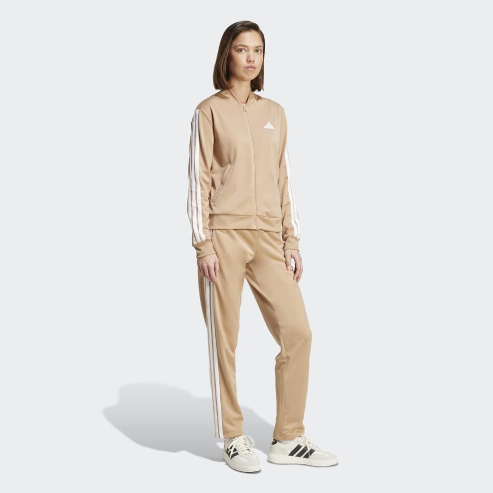 Conjunto Adidas W ESS 3S TS Mujer - Urbano | JX0507 Warm Sandstone