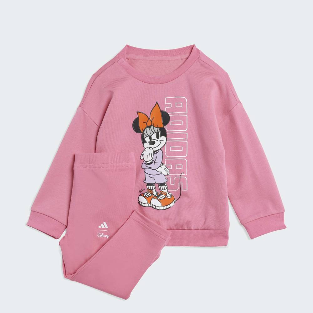 Conjunto Adidas Disney Minnie Mouse Unisex - Urbano | JY3470 Rosado