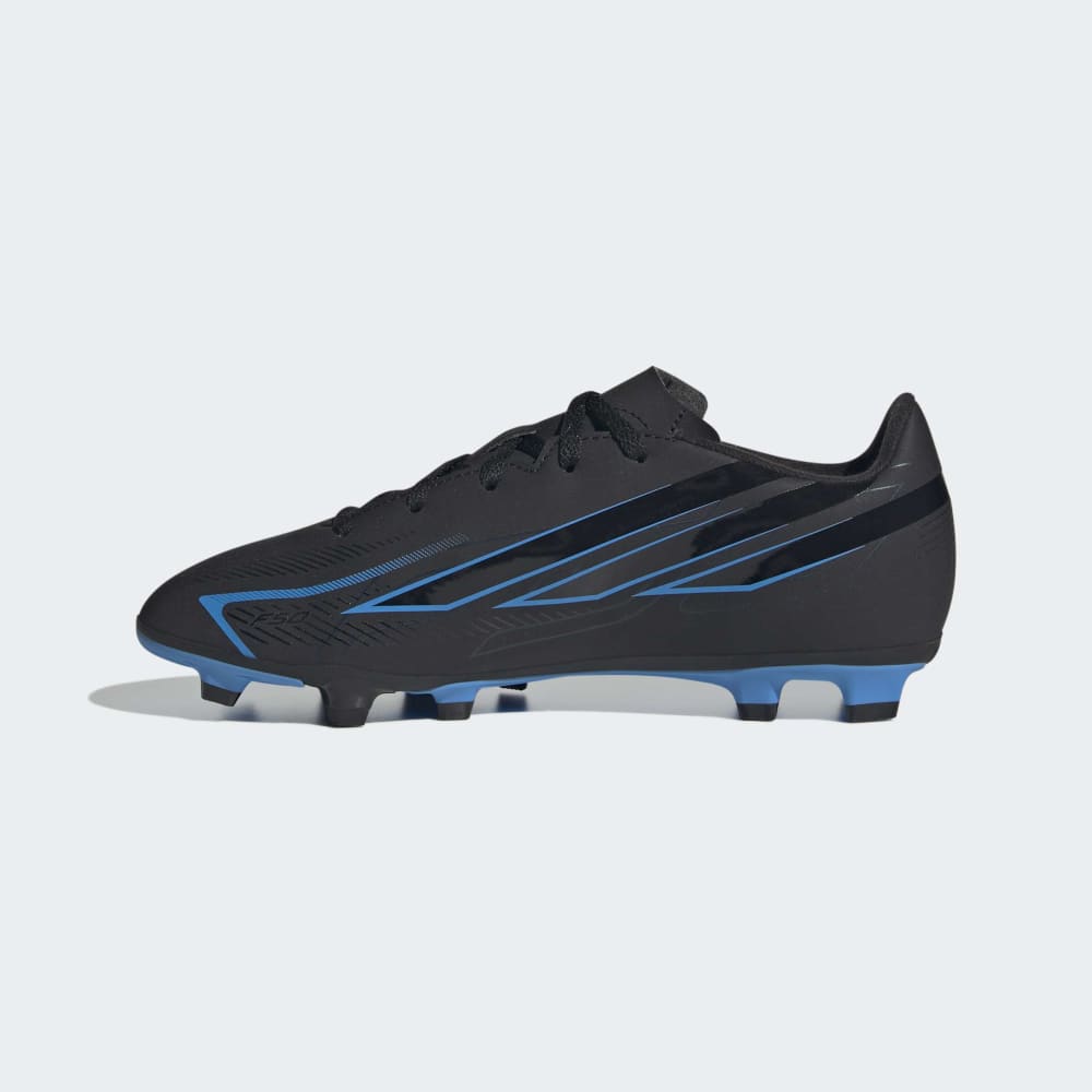 Zapatillas Adidas F50 Hyperfast Club FG/MG J Unisex - Fútbol | KK1306 Negro / Azul