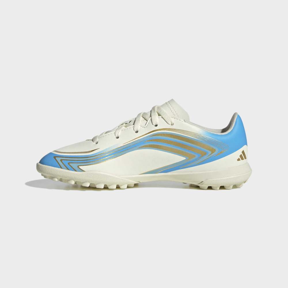 Zapatillas Adidas F50 Messi Club TF Niños - Fútbol | KK1380 Blanco