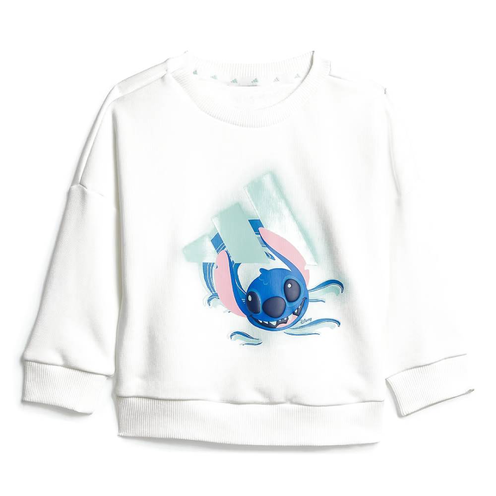 Conjunto Adidas I DY LS JOG Niños | JD0380 Blanco