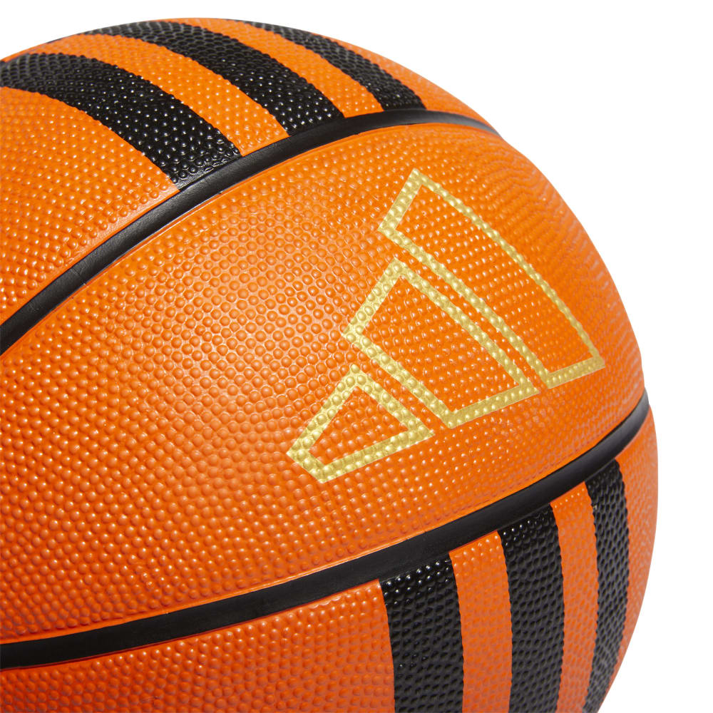Pelota Adidas de Básquet de Caucho X 3 Tiras | Naranja