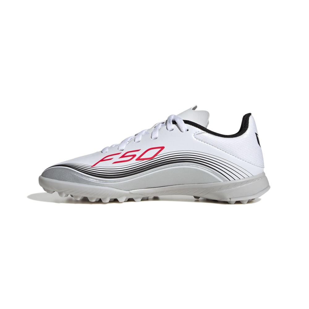 Zapatillas Adidas F50 Messi League TF Niños - Fútbol | JP7456 Blanco