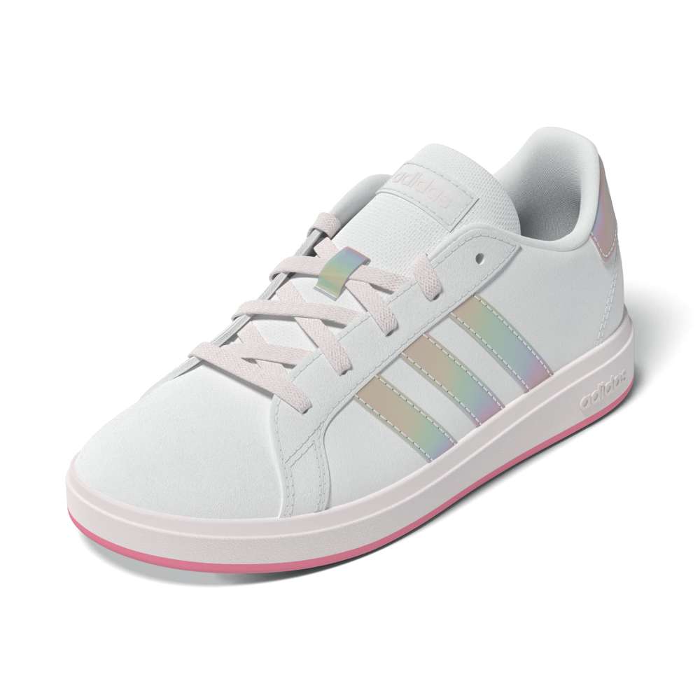 Zapatillas Adidas Grand Court 2.0 Niños - Urbano | JR6096 Blanco