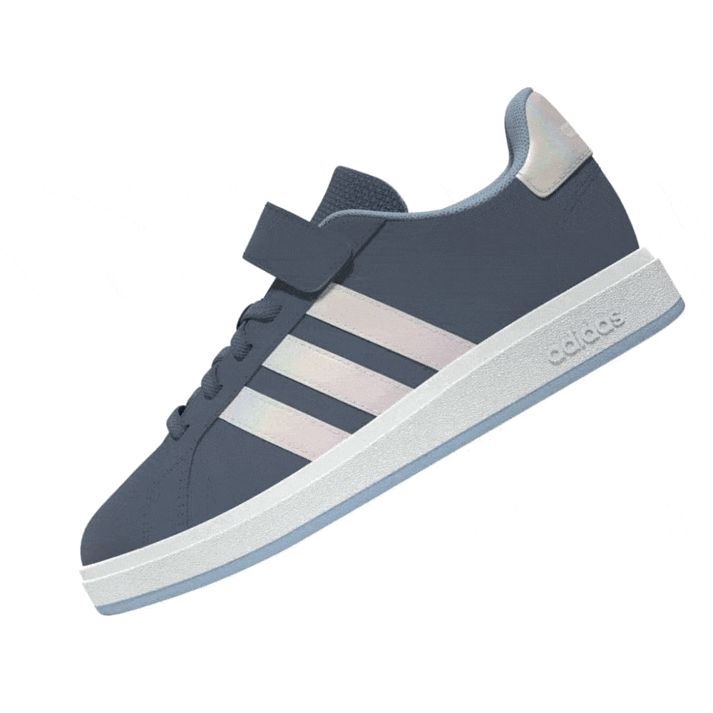 Zapatillas Adidas Grand Court 2.0 Niños - Urbano | JR6118 Azul