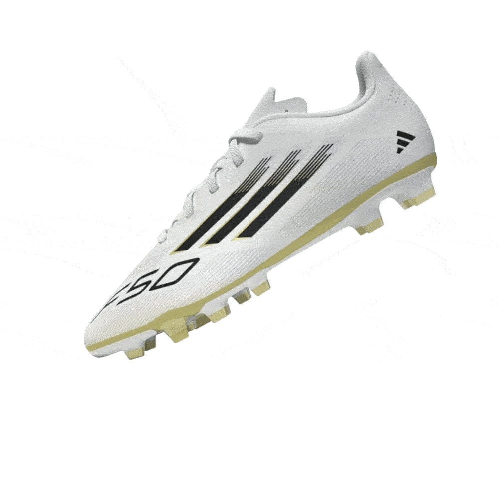 Zapatillas Adidas F50 Club FG/MG Niños - Fútbol | JI0029 Blanco