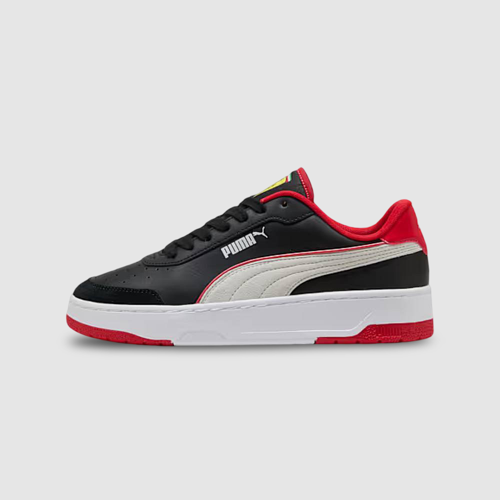 Zapatillas Puma Ferrari CA Match Hombre - Urbano | 309118 01 Negro / Rojo