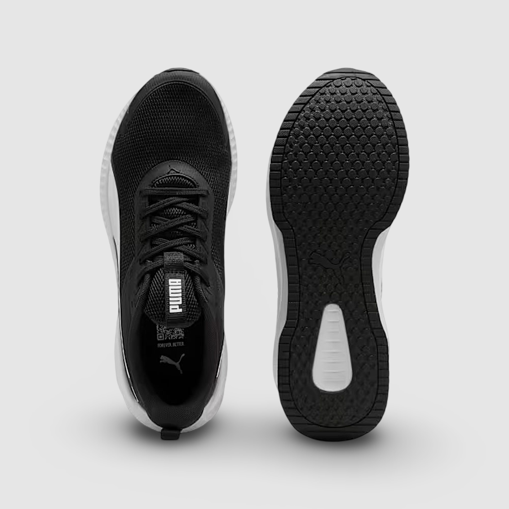Zapatillas Puma Flyer Lite 4 Hombre - Running | 313499 01 Negro/Blanco
