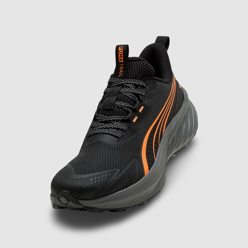 Zapatillas Puma Pounce Lite 2 Trail Unisex - Running | 313736 04 Negro/Naranja