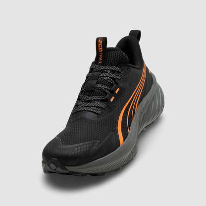 Zapatillas Puma Pounce Lite 2 Trail Unisex - Running | 313736 04 Negro/Naranja