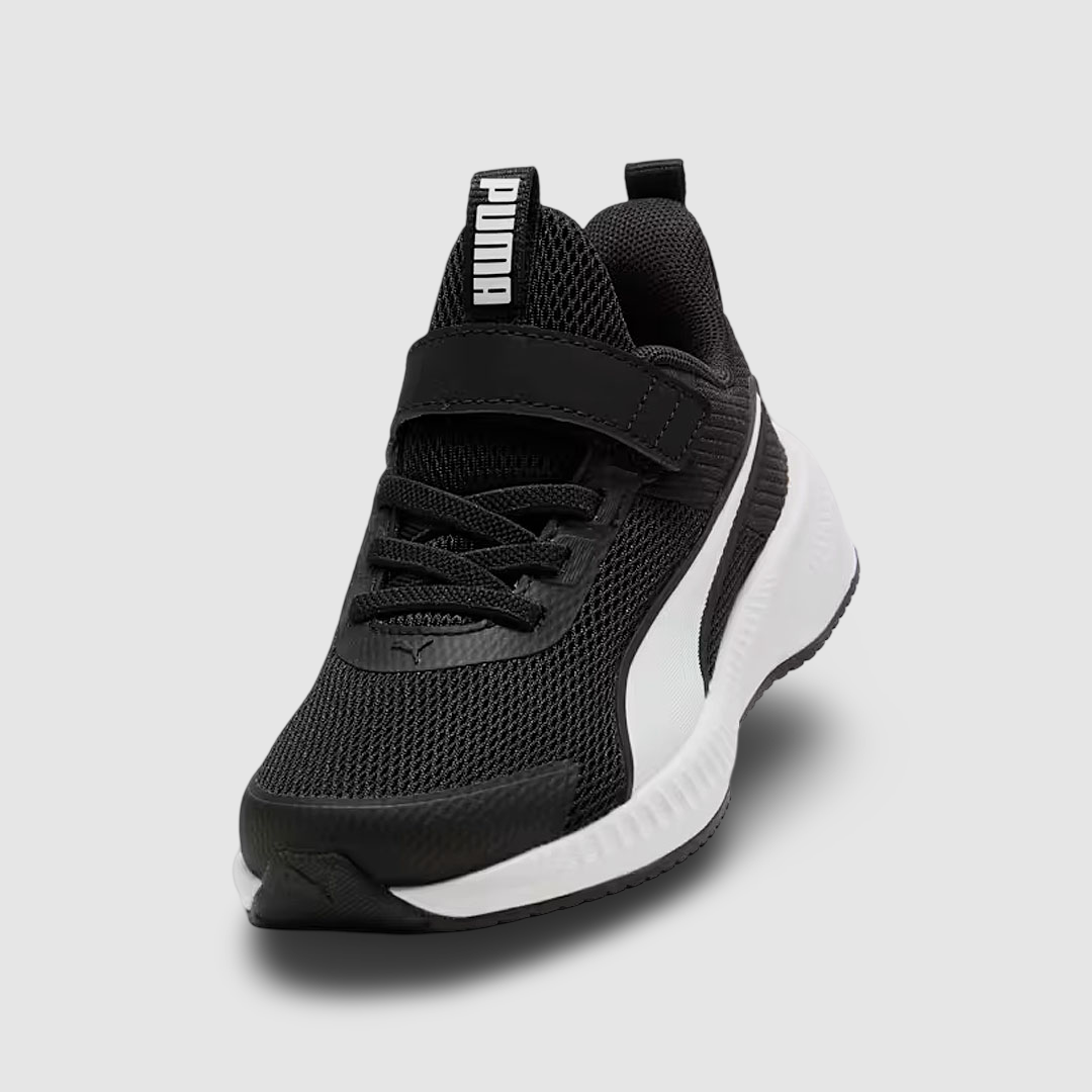Zapatillas Puma Flyer 4 AC Niños - Urbano | 314045 01 Negro/Blanco