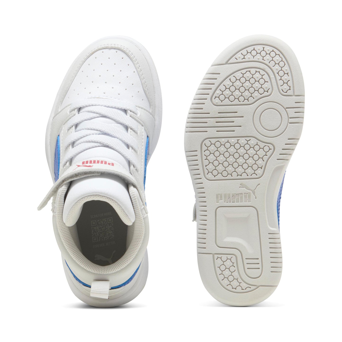 ZAPATILLAS PUMA REBOUND V6 MID AC+ PS 393832 24 - NIÑOS