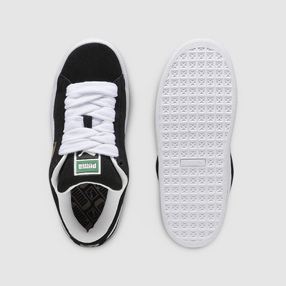 Zapatillas Puma Suede XL JR Unisex - Urbano | 396577 02 Negro / Blanco