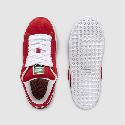 Zapatillas Puma Suede XL JR Unisex - Urbano | 396577 03 Rojo / Blanco
