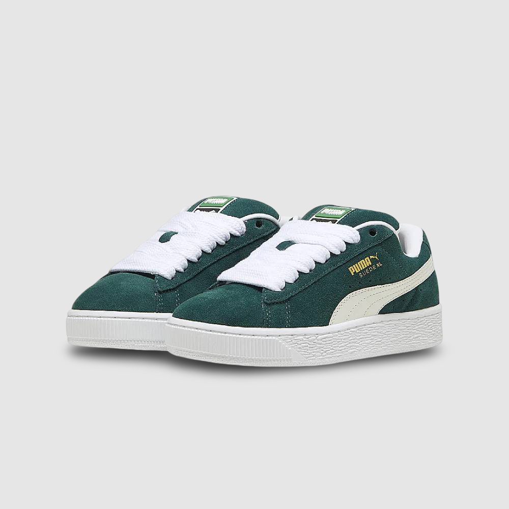Zapatillas Puma Suede XL JR Unisex - Urbano | 396577 17 Verde