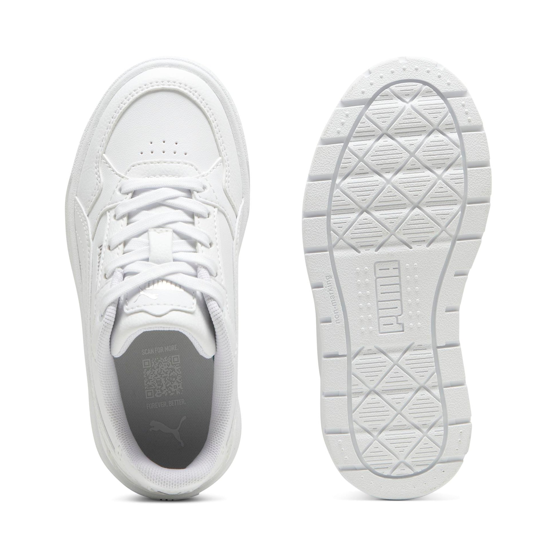 Zapatillas Puma Karmen II Idol Niños - Urbano | 398877 01 Blanco