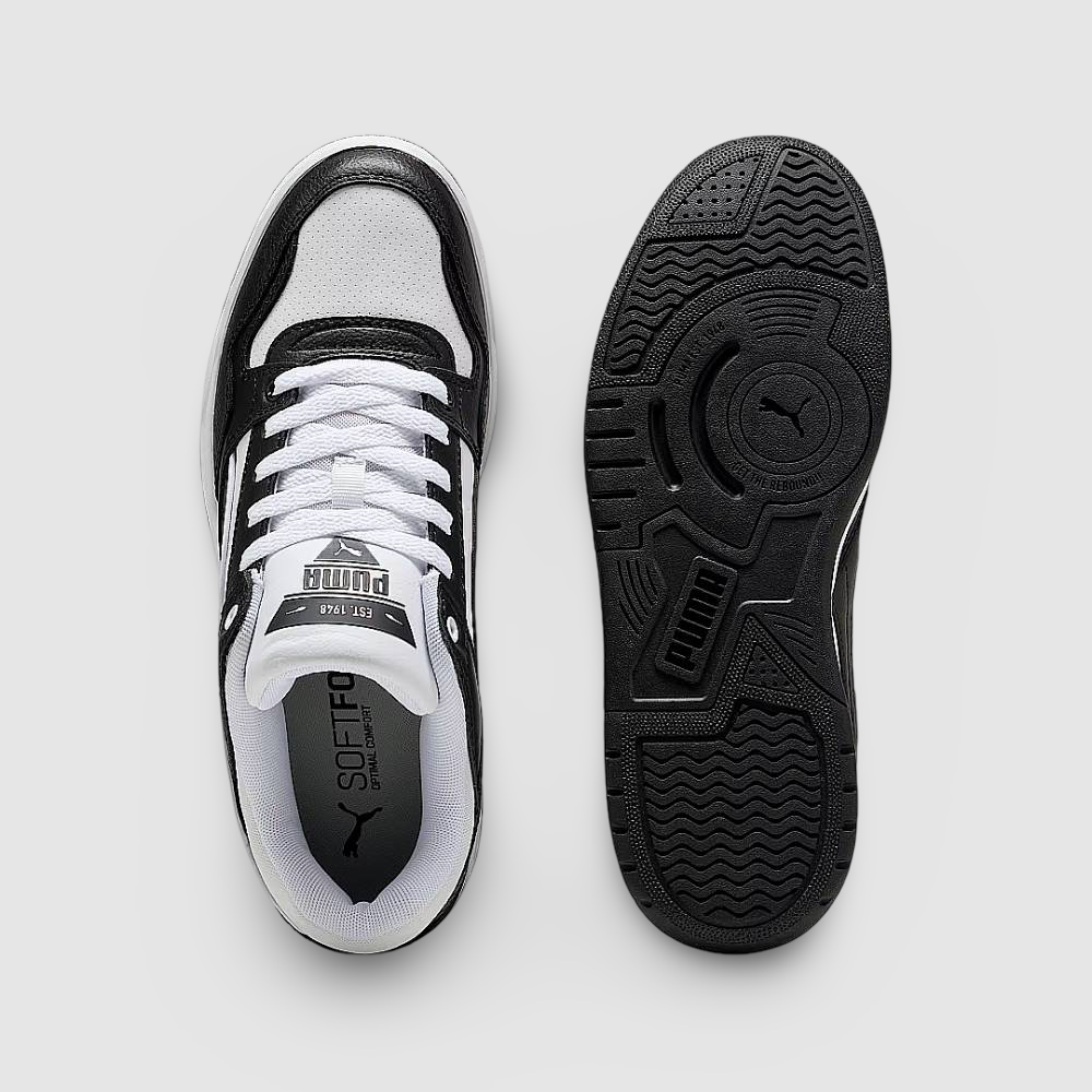 Zapatillas Puma Rebound Retro Hombre - Urbano | 400197 03 Negro/Blanco