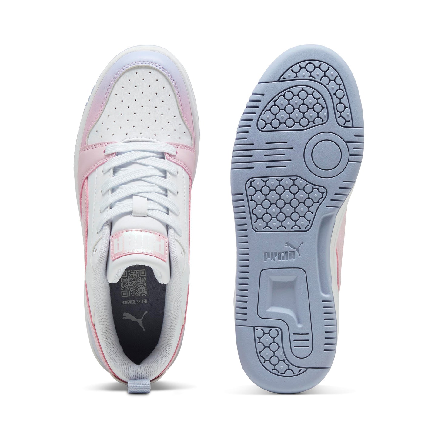 ZAPATILLAS PUMA REBOUND V6 LO BLURRY DREAMS JR 400593 01 - NIÑOS